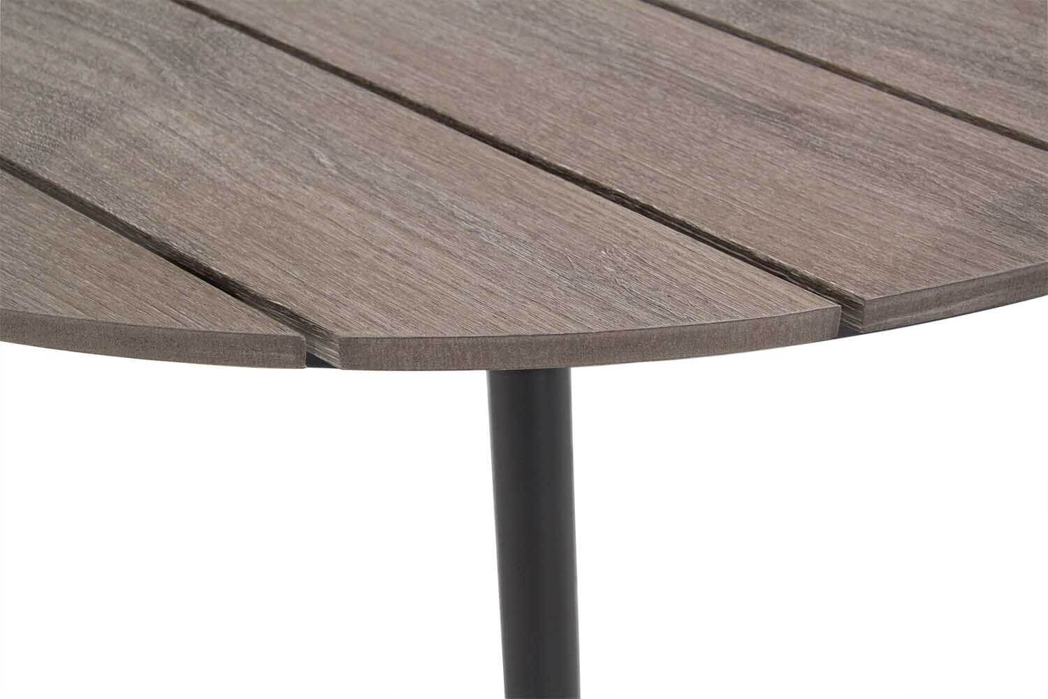 Coco Olivine/Matale 125 cm rond dining tuinset 5-delig